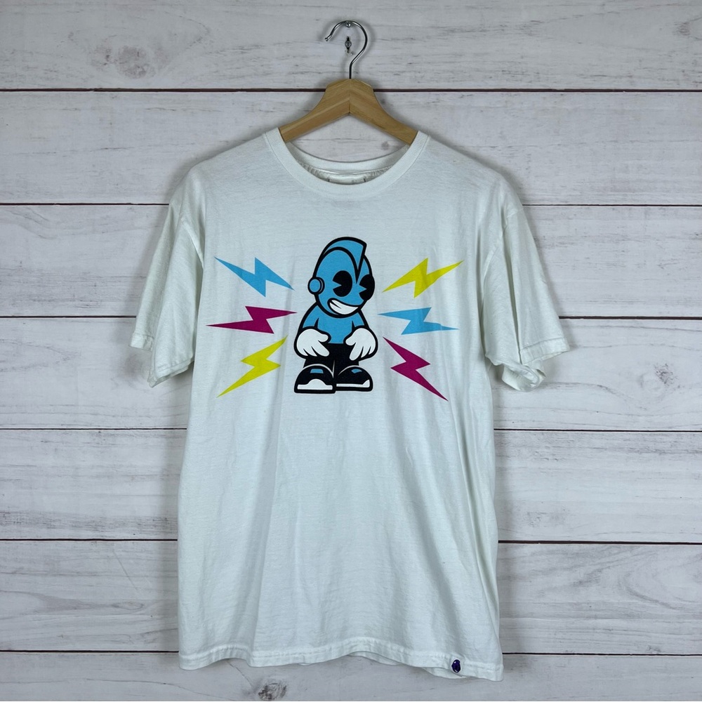 Vintage Y2K Kidrobot Japanese T-Shirt Medium